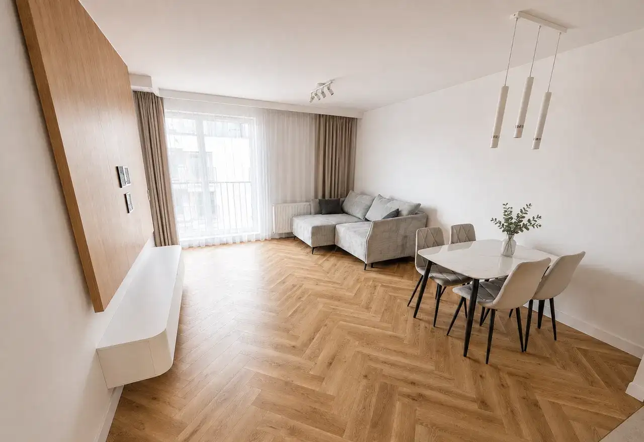 Nowe 2-pokojowe mieszkanie 50 m²| Miejsce parkingowe| Zakątek Harmonia