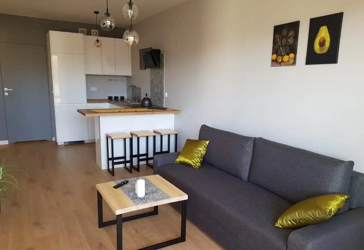 Piękne, komfortowe mieszk. 2 pok. SkyRes + parking - zdjęcie 4