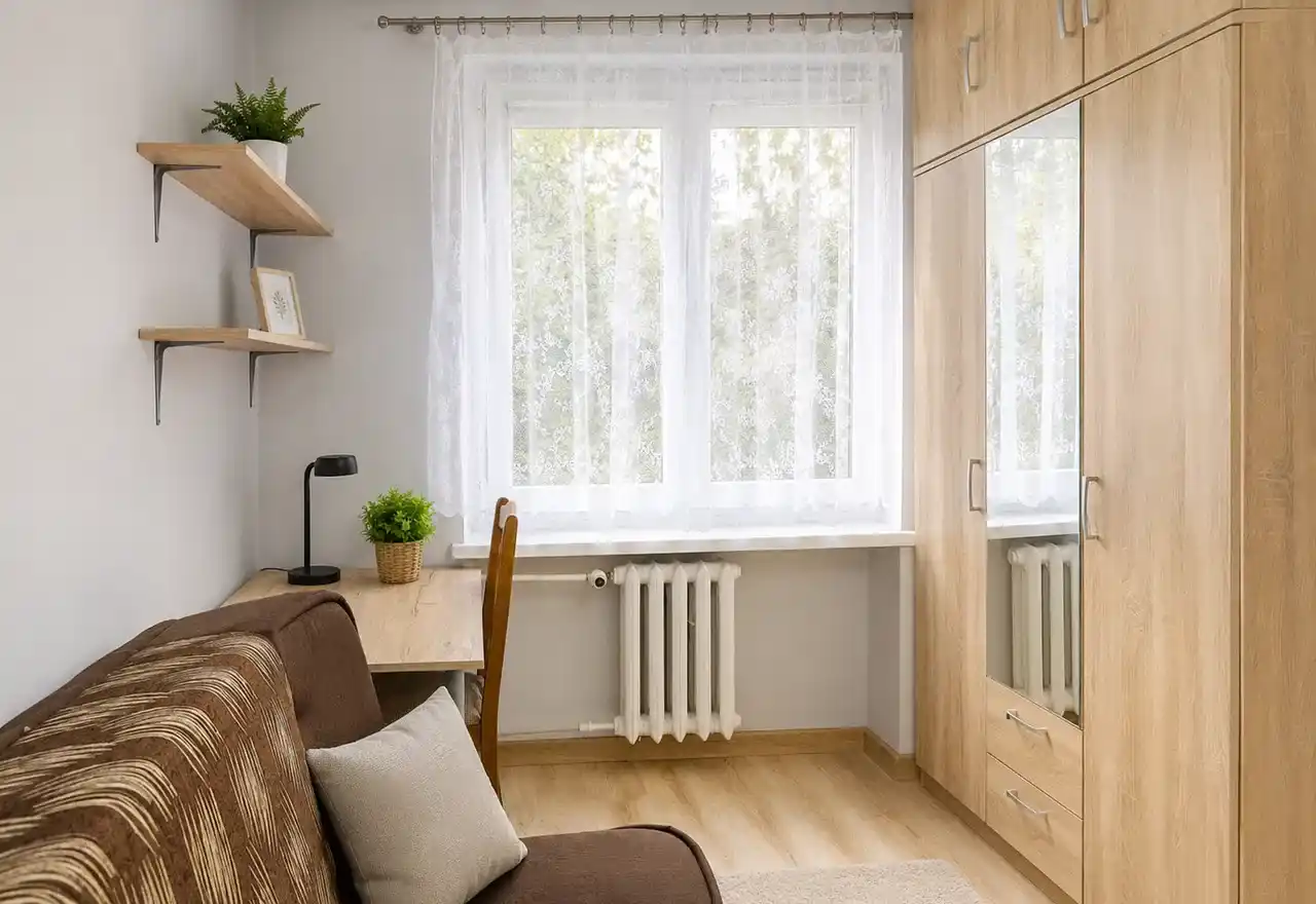 Jasne 4 pokojowe mieszkanie | Dla studentów/pracowników