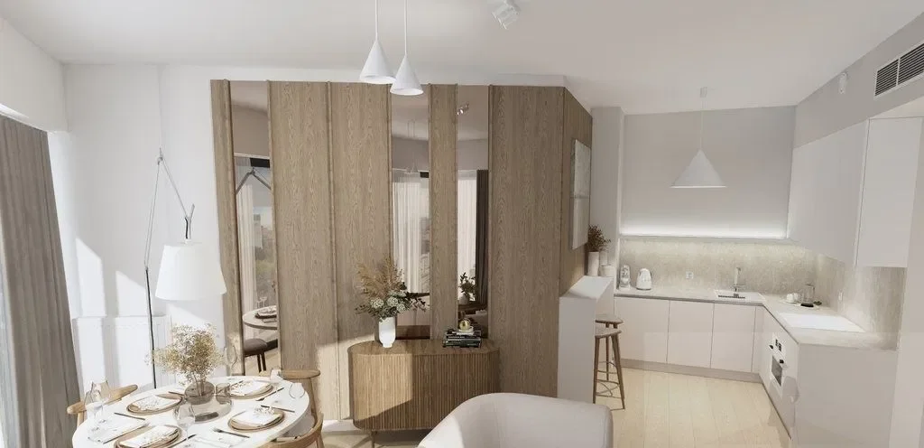 Nowoczesne mieszkanie w Hanza Tower - zdjęcie 2