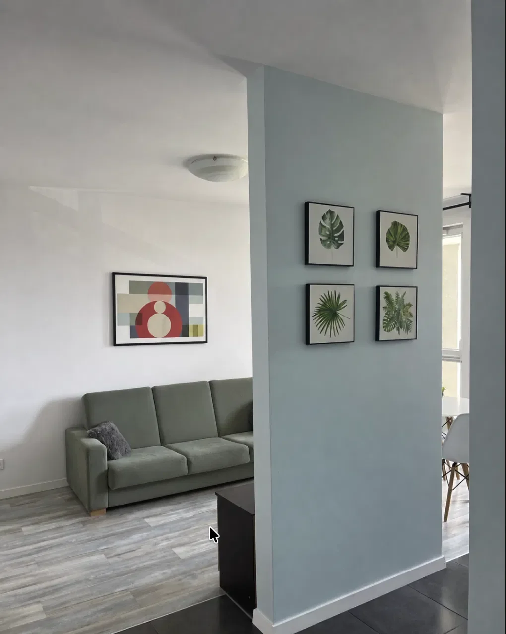 Umeblowane 2-pokojowe mieszkanie, 5. piętro, balkon, osiedle strzeżone - zdjęcie 3