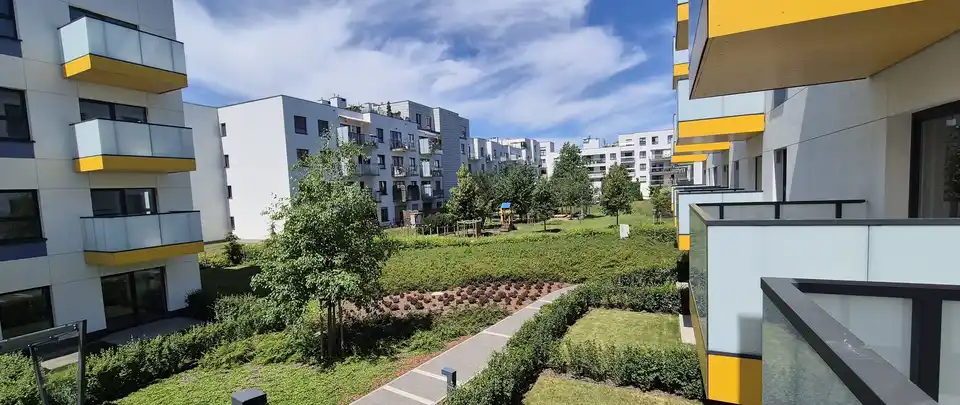 Piękna, jasna kawalerka w centrum miasteczka Wilanów - zdjęcie 8
