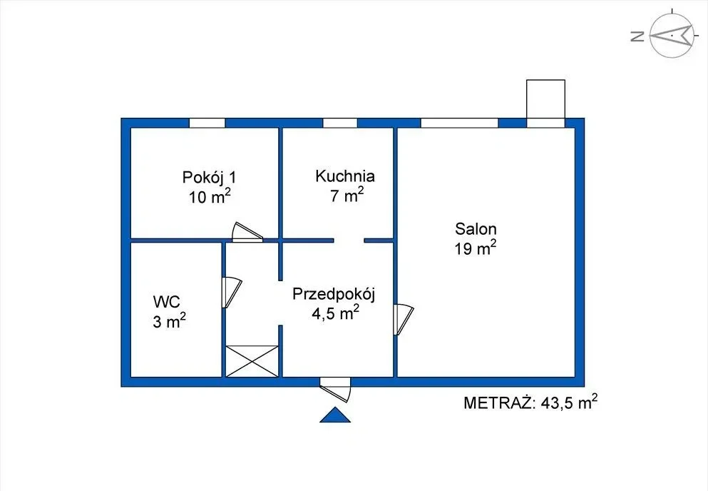Wynajmę 2 pok. 42m2 Bielany Reymonta - zdjęcie 7