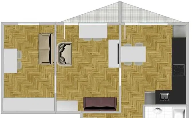 *2 pokoje z balkonem, 45 m2, brak prowizji- Obr. Wybrzeża 10B,  blisko plaży - zdjęcie 7