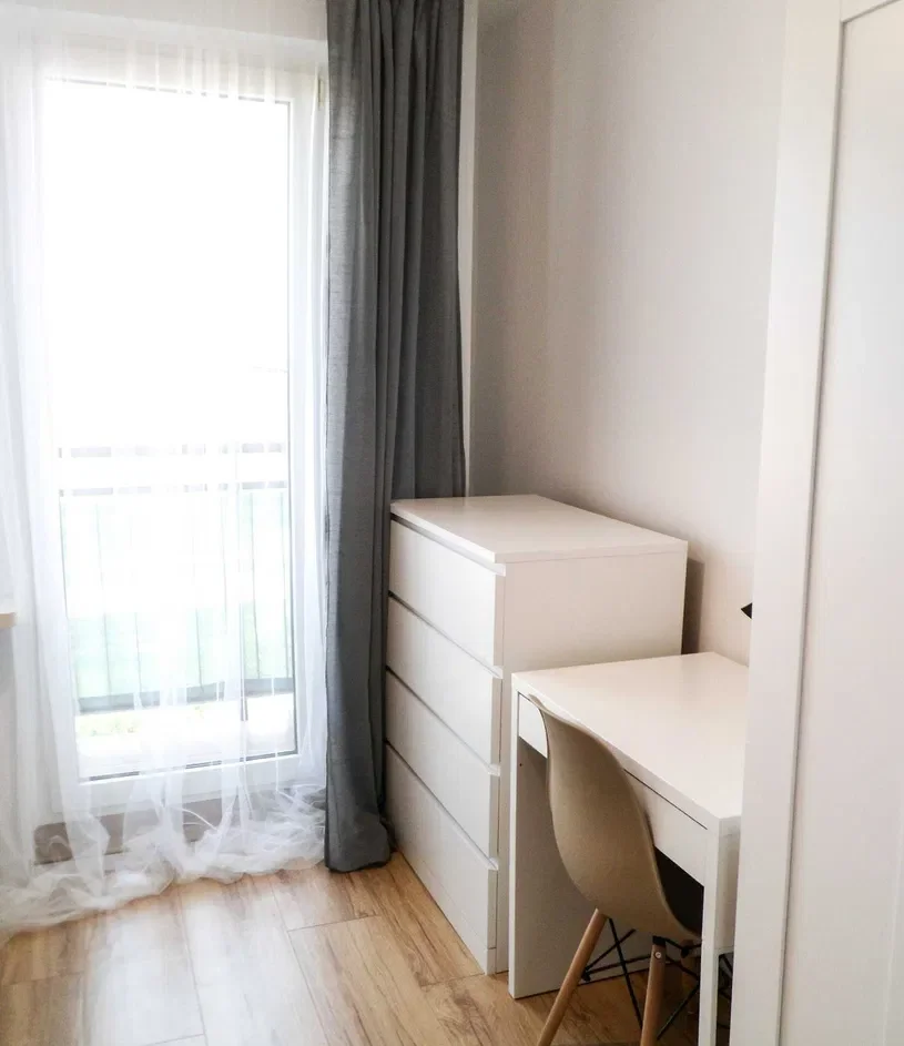 Pokój 1-osobowy z balkonem Katowice Paderewskiego, piękny widok balkon - zdjęcie 6