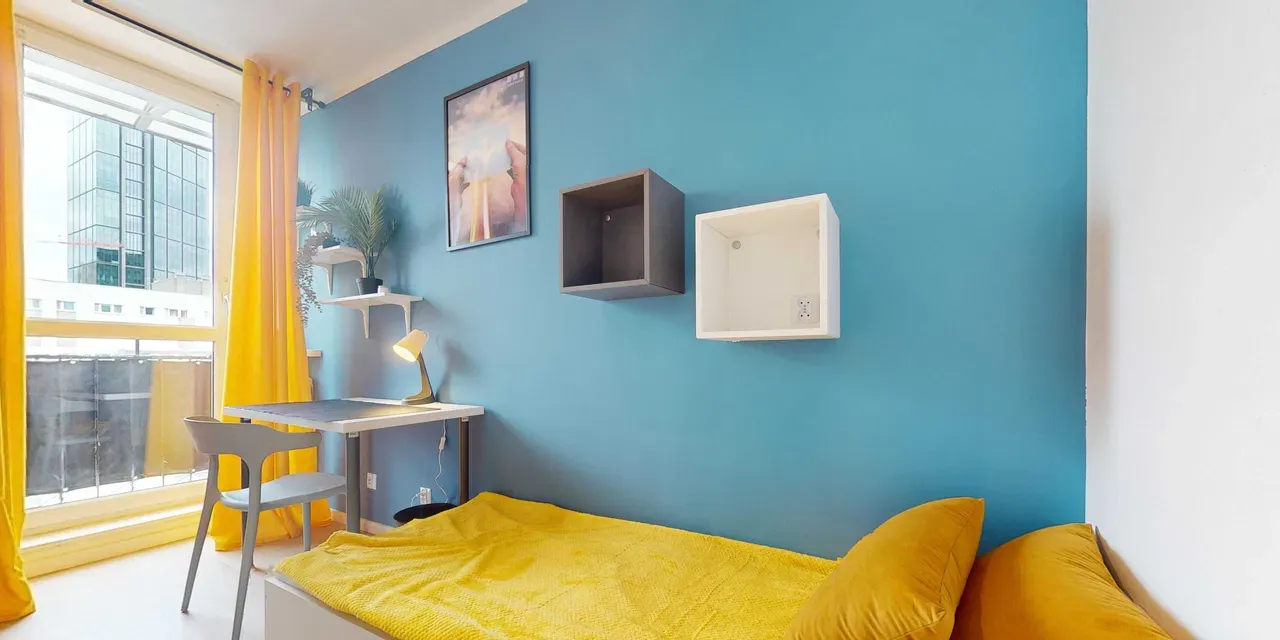Pokój jednoosobowy | Złota 81, Śródmieście | balkon | BEZ PROWIZJI | od 05.06 | 1084 - zdjęcie 2