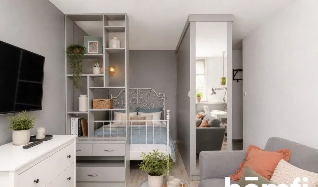 Kawalerka z wydzieloną sypialnią w centrum - zdjęcie 8