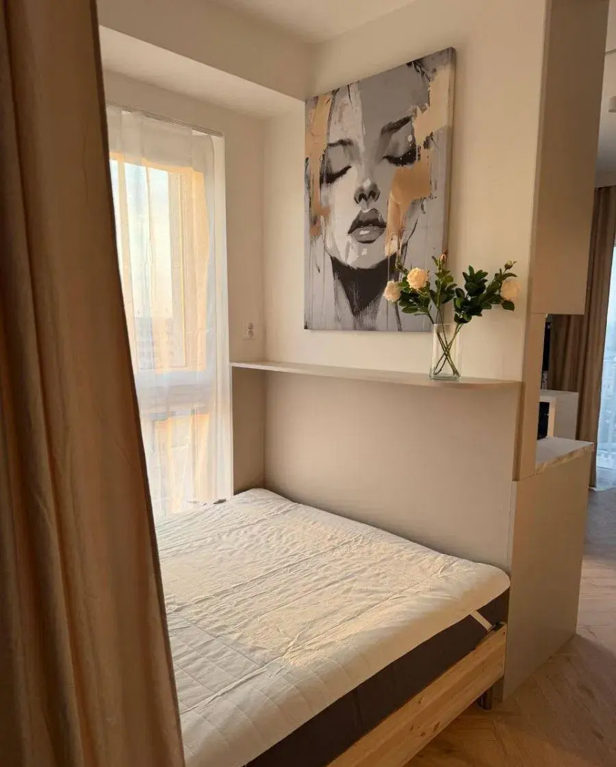 Nowoczesna kawalerka 22 m² | Hallera 204 | Balkon - zdjęcie 9
