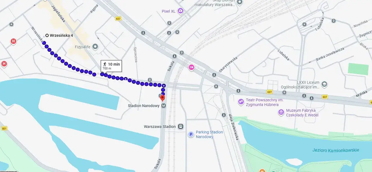 Kawalerka / Port Praski  ul. Wrzesińska 4  / wolna od lipca - zdjęcie 3