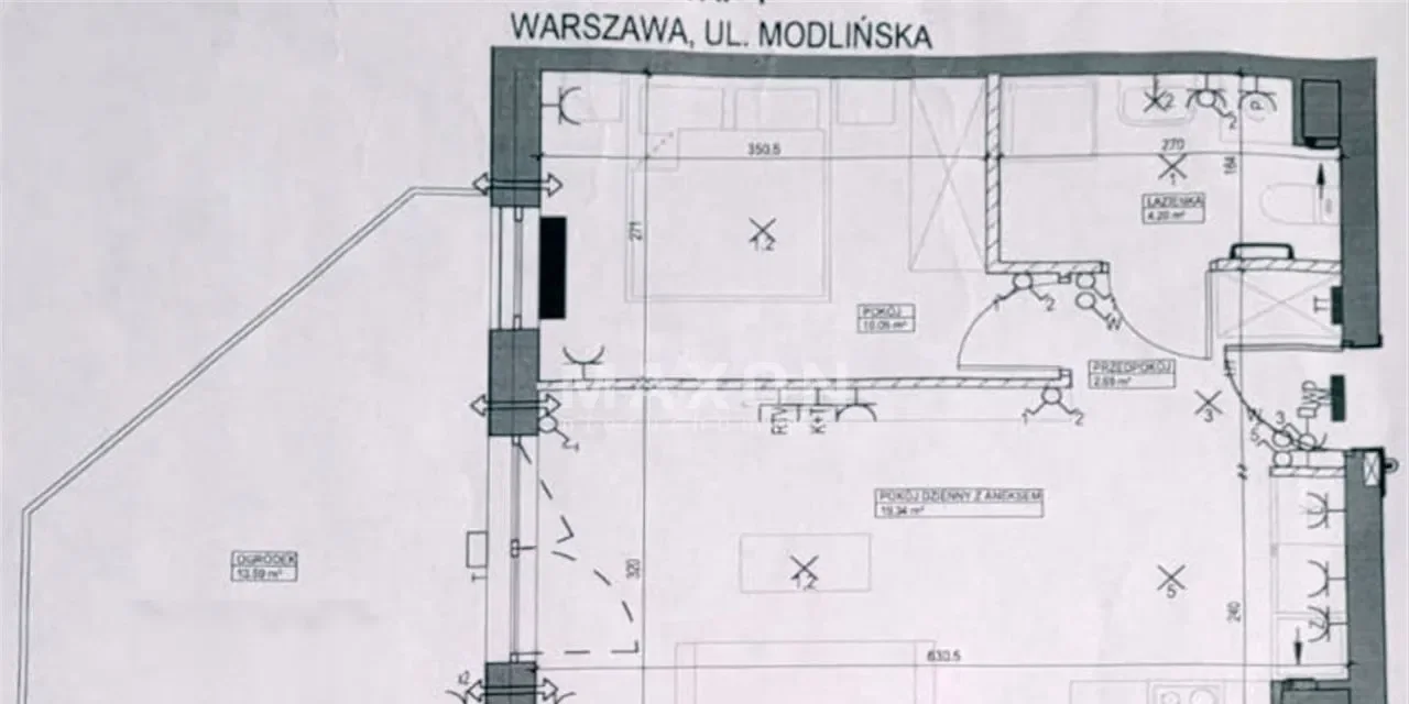 2 pokoje z ogródkiem Modlińska - zdjęcie 10