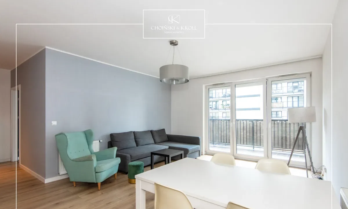 Duży Balkon | Przestronny Salon | 2 Pokoje - zdjęcie 7