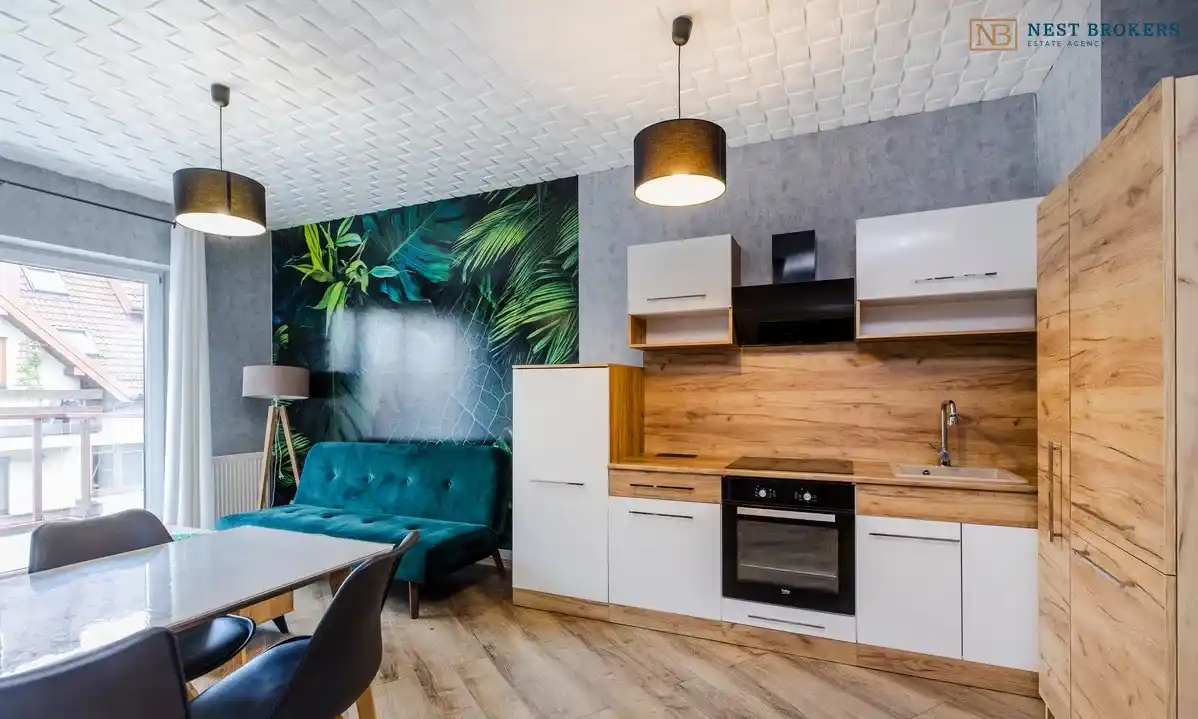 Przytulne 2 pokoje, osobna sypialnia, balkon