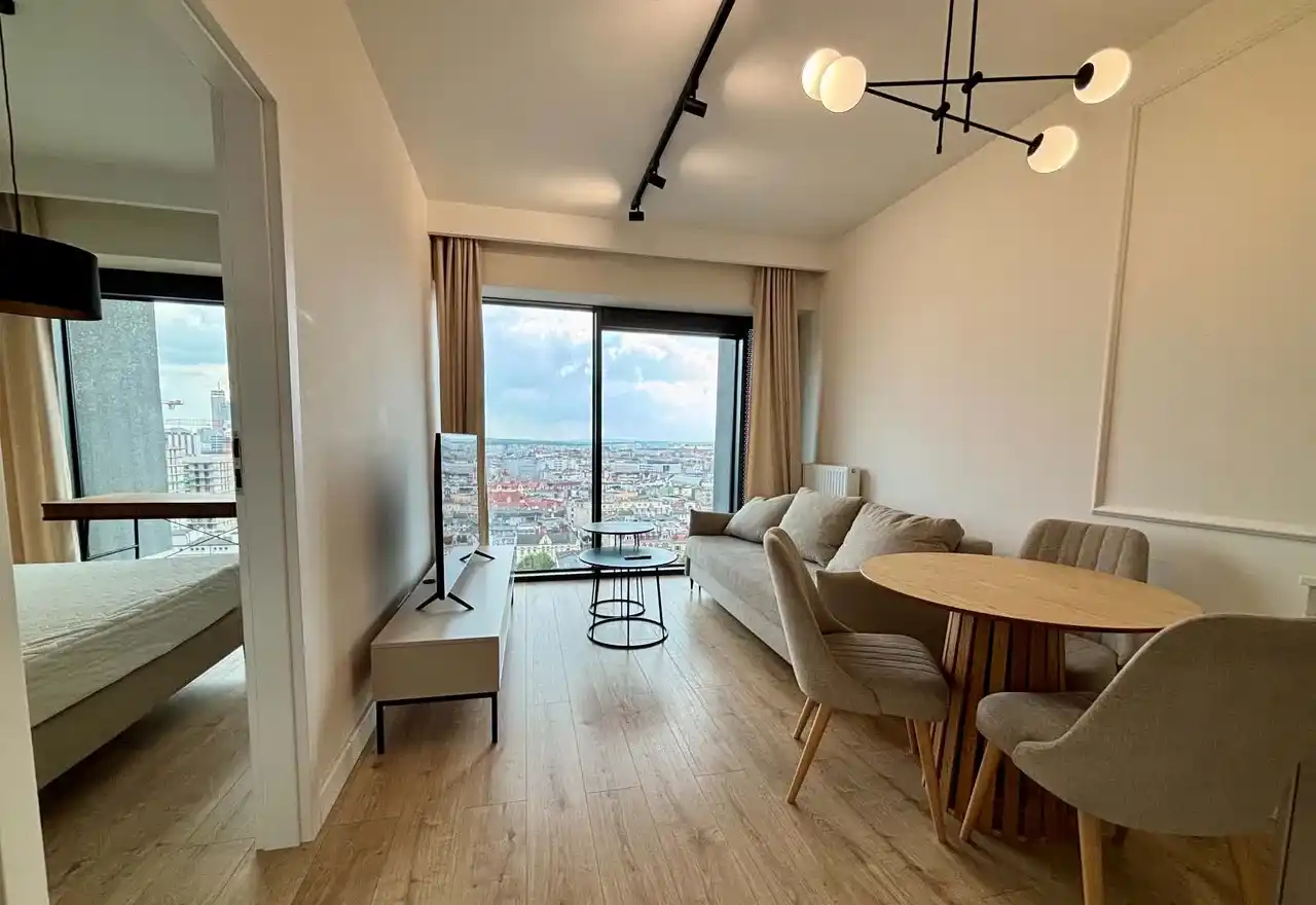 Wyjątkowe 2 pokoje z PANORAMĄ MIASTA!! 18 piętro - zdjęcie 2