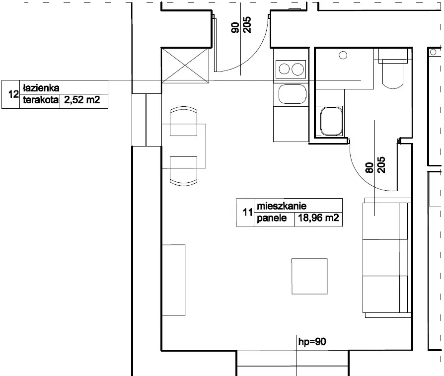 Kawalerka 22m² przy ul. Stocka, Łódź - gotowa od zaraz - zdjęcie 7