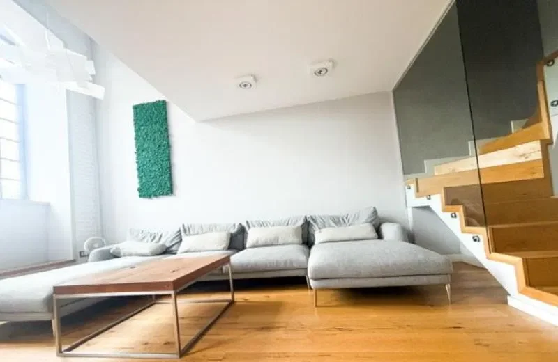 Wyjątkowy loft dwupoziomowy | Księży Młyn | 83,83 m² | wysoki standard - zdjęcie 5