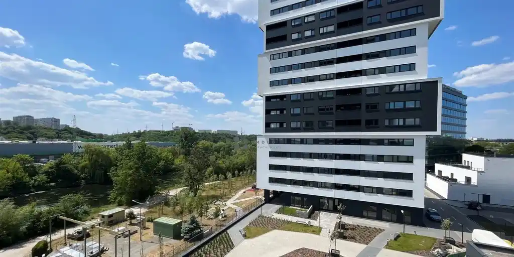 Słoneczne mieszkanie 39 m² w Aura Towers, Bydgoszcz