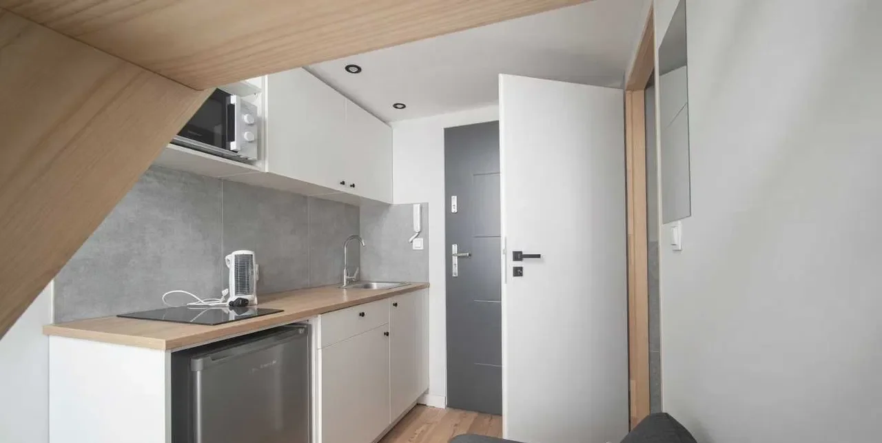 Studio z antresolą w centrum Będzina