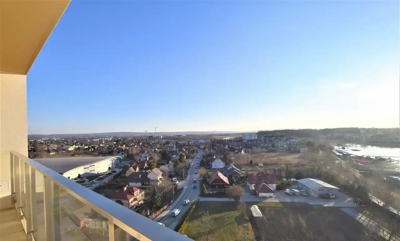 2 pokoje 40 m2 balkon garaż 10 piętro Tarasy nad Zalewem ul. Kwiatkowskiego - zdjęcie 7