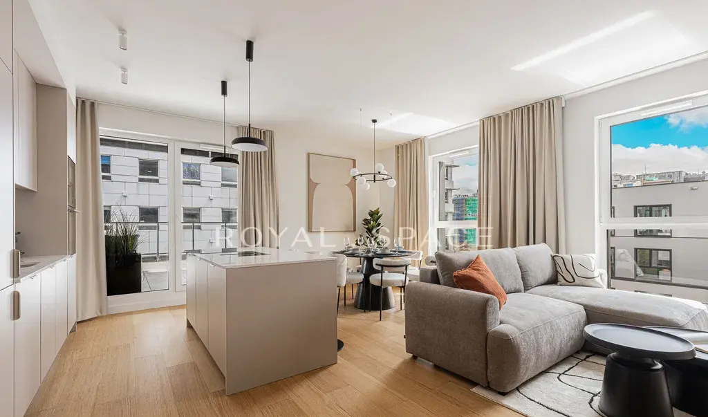 Przestronny apartament z Tarasem | Domaniewska - zdjęcie 4