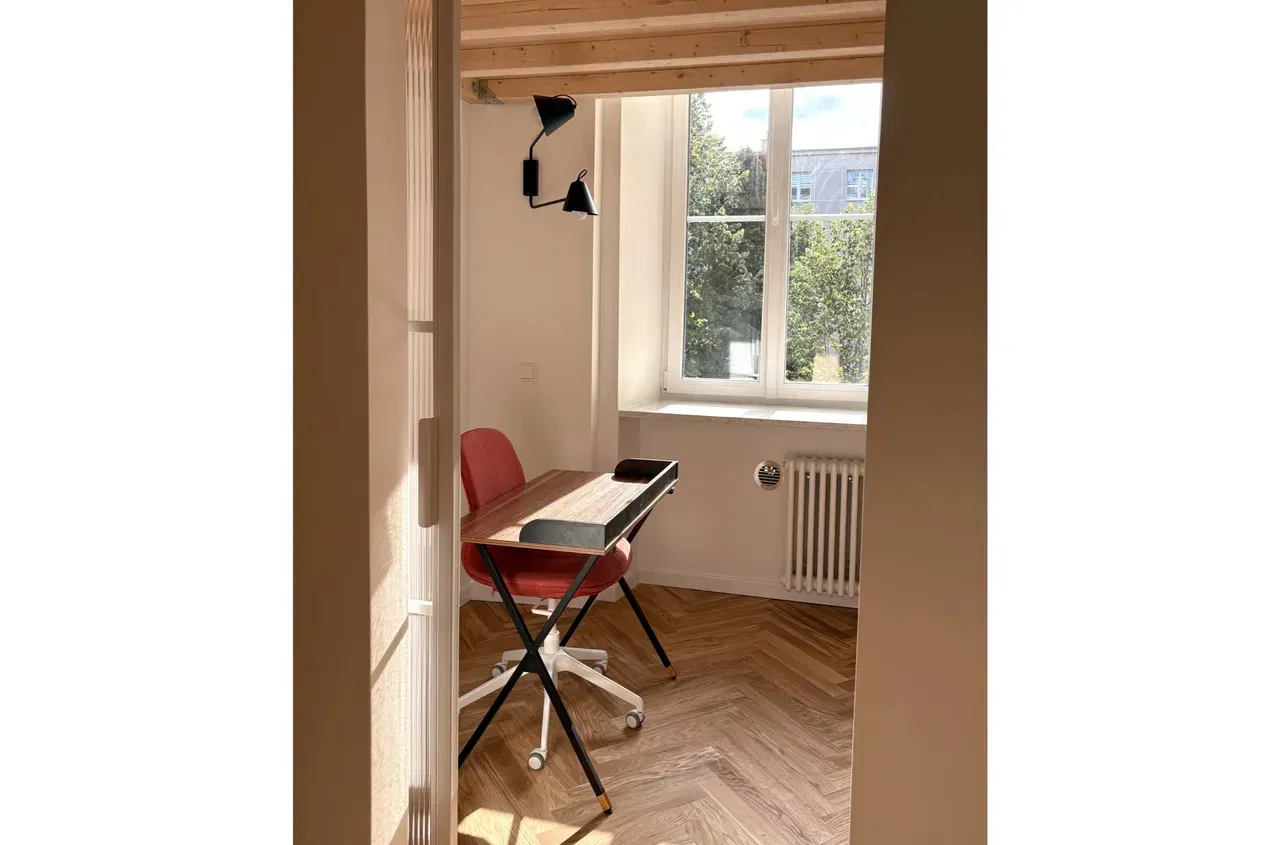 Stylowe 3-pokojowe mieszkanie w kamienicy, 40m2, Plac Bankowy - zdjęcie 4