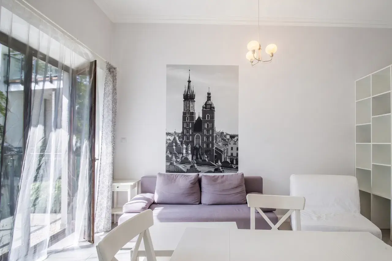 Jasne 2 pokoje | 46 m2 | Grzegórzki | Balkon | Kamienica | EN - zdjęcie 4