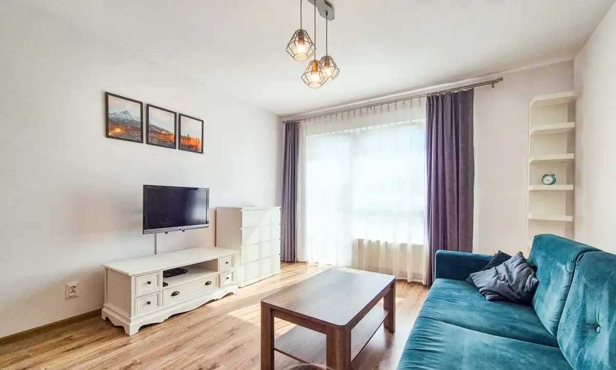 Nowoczesne 2-pokojowe mieszkanie z garażem i balkonem we Wrocławiu