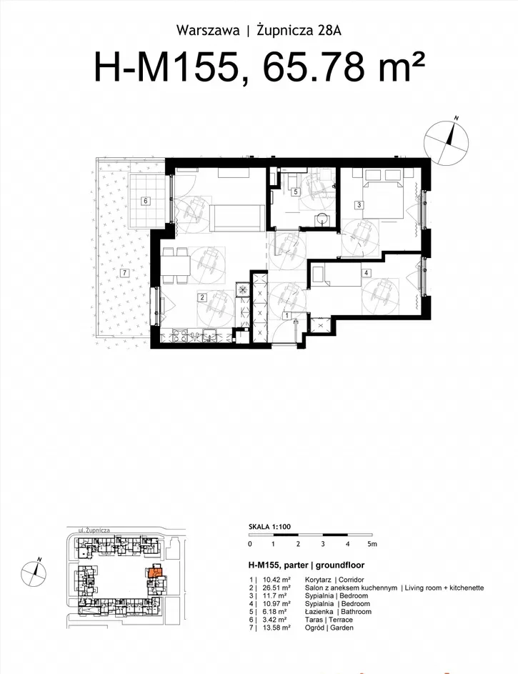 3-pokojowe | 65.8 m2 | Ogród | Internet w cenie | Rabat! - zdjęcie 9