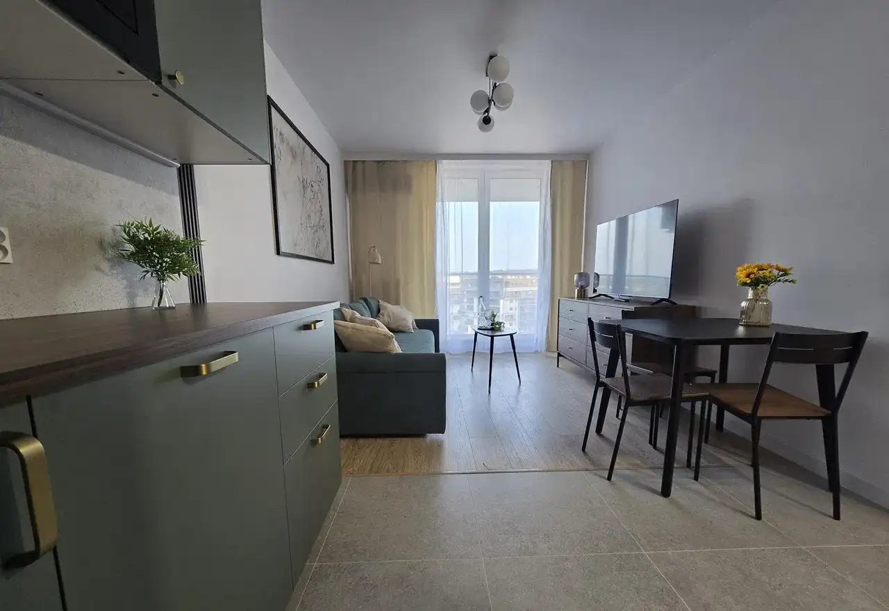 Nowe 2 pokoje | Klimatyzacja | Balkon 10m² | Centrum | Garaż - zdjęcie 5