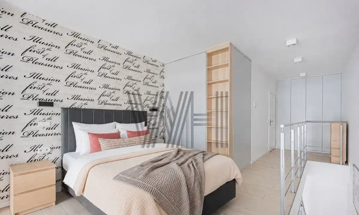 Qbik Mokotów | 2-pokojowy loft z klimatyzacją - zdjęcie 9