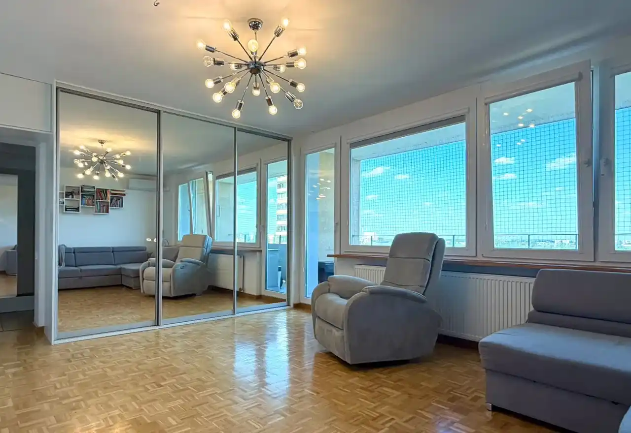 Duża kawalerka z klimatyzacją przy Kępie Potockiej | 37,5 m² | Bielany - zdjęcie 3