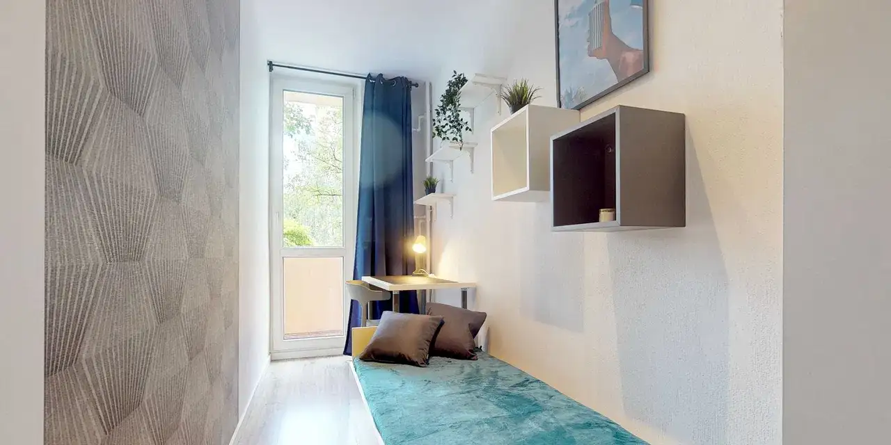 Pokój jednoosobowy | Anielewicza 18A, Wola | balkon | BEZ PROWIZJI | od 13.07 | 1028