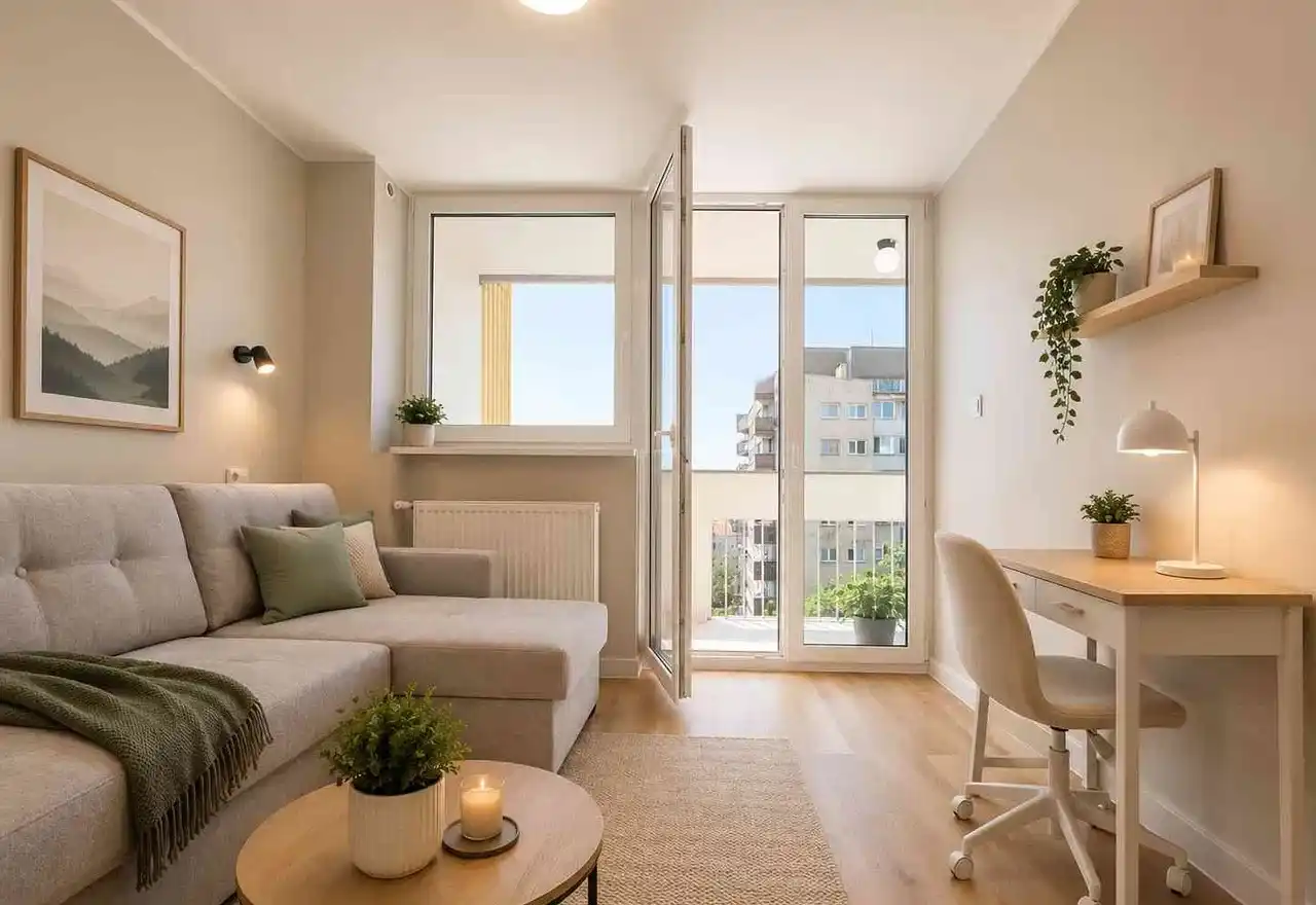 Balkon/Pierwszy Najem/po generalnym remoncie/UE - zdjęcie 2