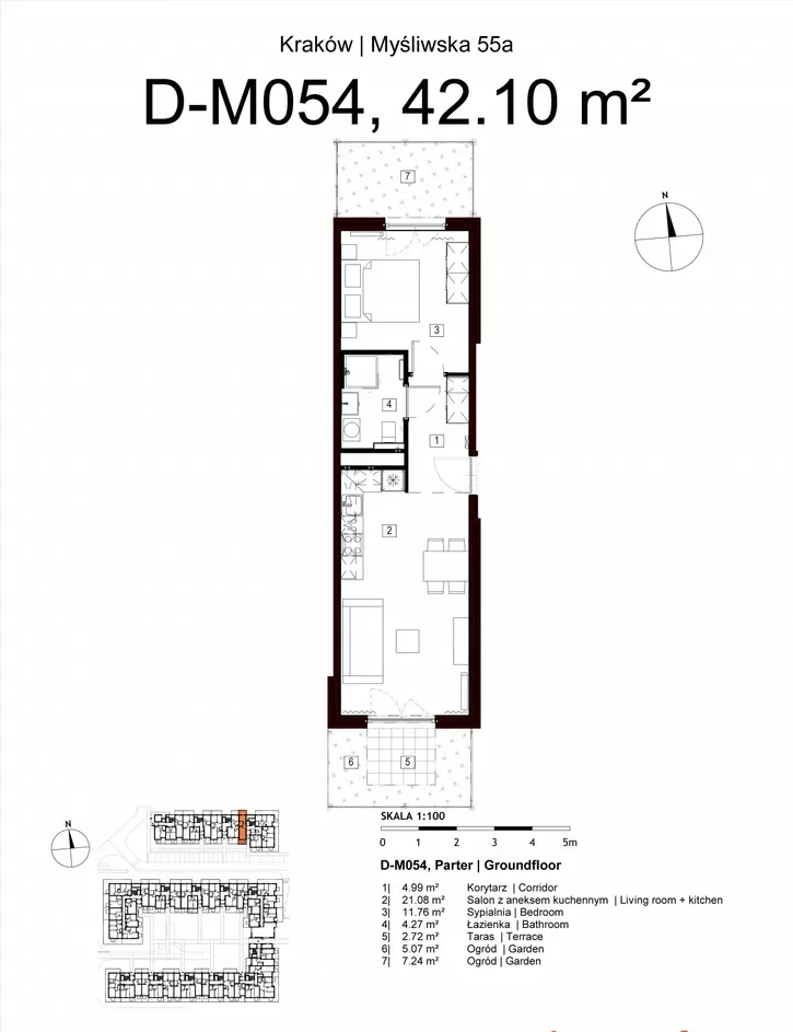 2 pok | 40 m2 | dwa ogródki | Voucher na start! | Pet Friendly - zdjęcie 8