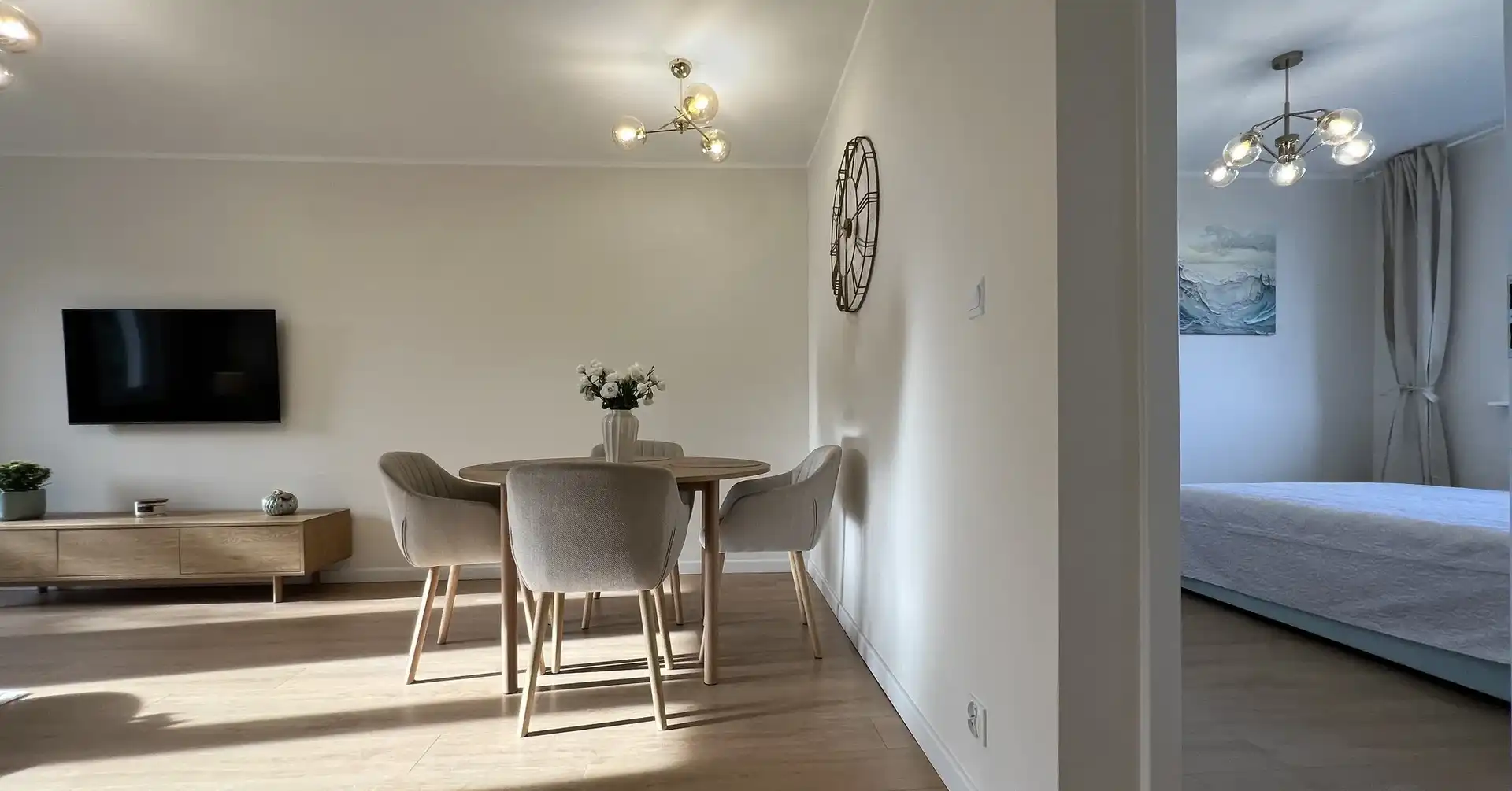 Nowoczesne stylowe po remoncie 2 pokojowe mieszkanie Gdansk VII DWOR - zdjęcie 8