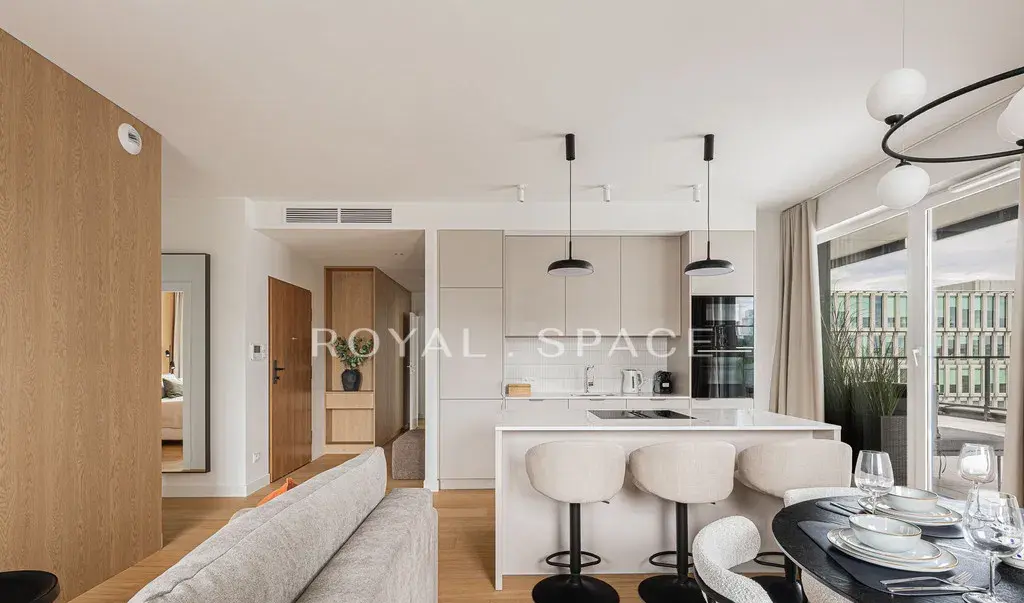 Przestronny apartament z Tarasem | Domaniewska - zdjęcie 2