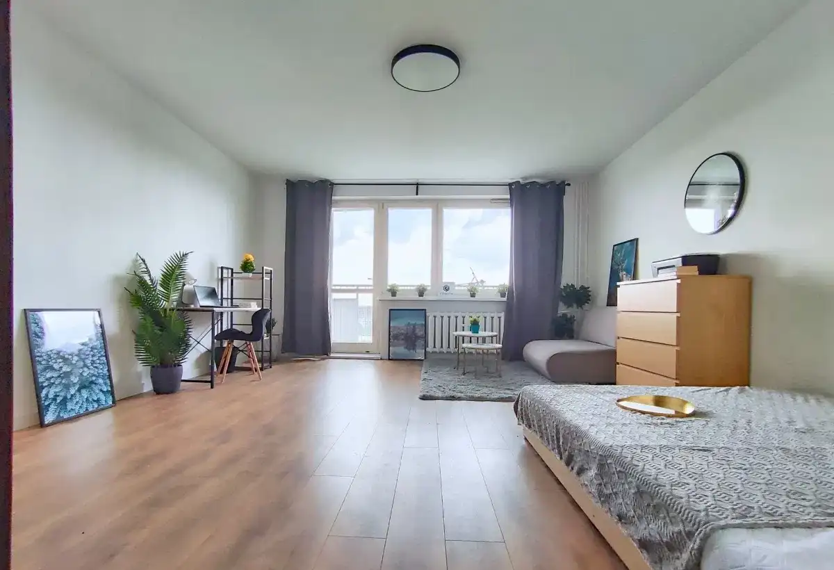 | 2-osobowy pokój 22m2 | os. Rusa | blisko Ikea |
