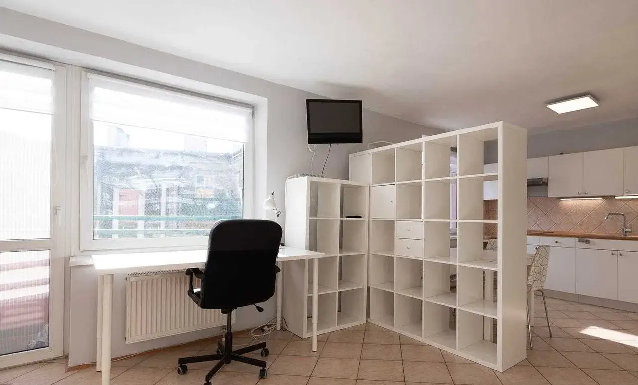 Duża kawalerka z balkonem przy placu grunwaldzkim, winda - zdjęcie 6