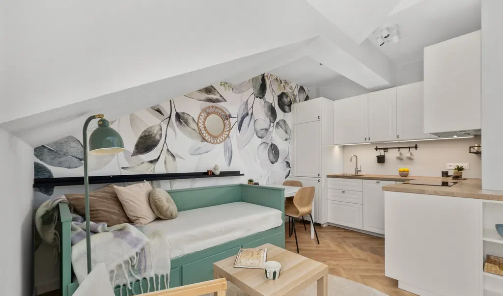 Nowe studio z  dużym balkonem | Kraków