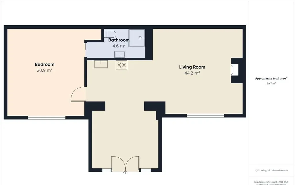 Dom wolnostojący w Przeźmierowie | 69,7 m² - zdjęcie 8