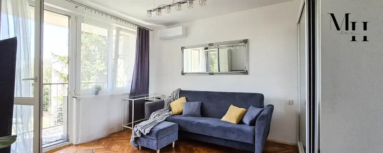 Przytulna kawalerka z oddzielną kuchnią | Balkon | Klimatyzacja