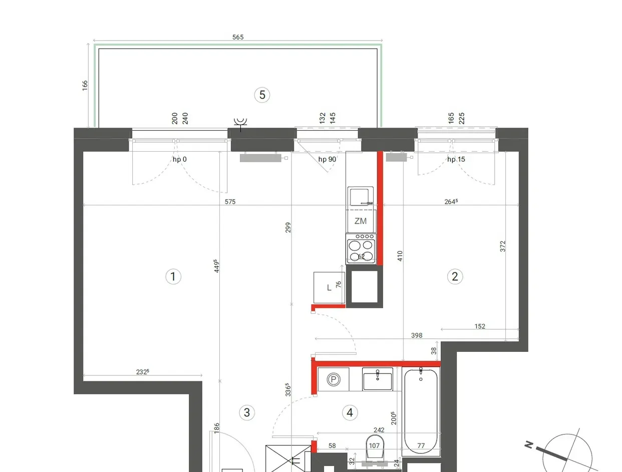 Komfortowe mieszkanie w nowym apartamentowcu na Pradze Północ - 45m2 - zdjęcie 8
