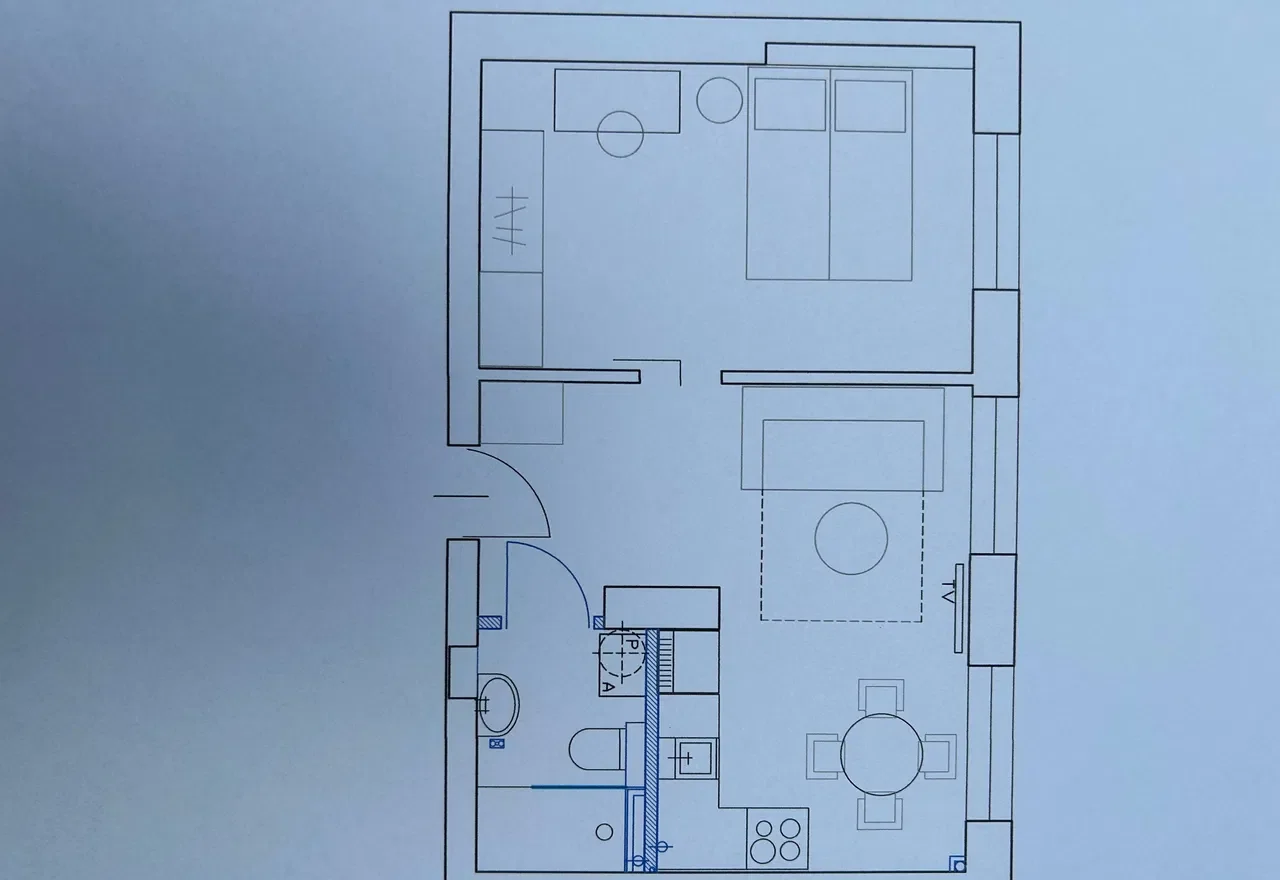 Dwupokojowe mieszkanie do wynajęcia z pełnym wyposażeniem 39 m2 - zdjęcie 9