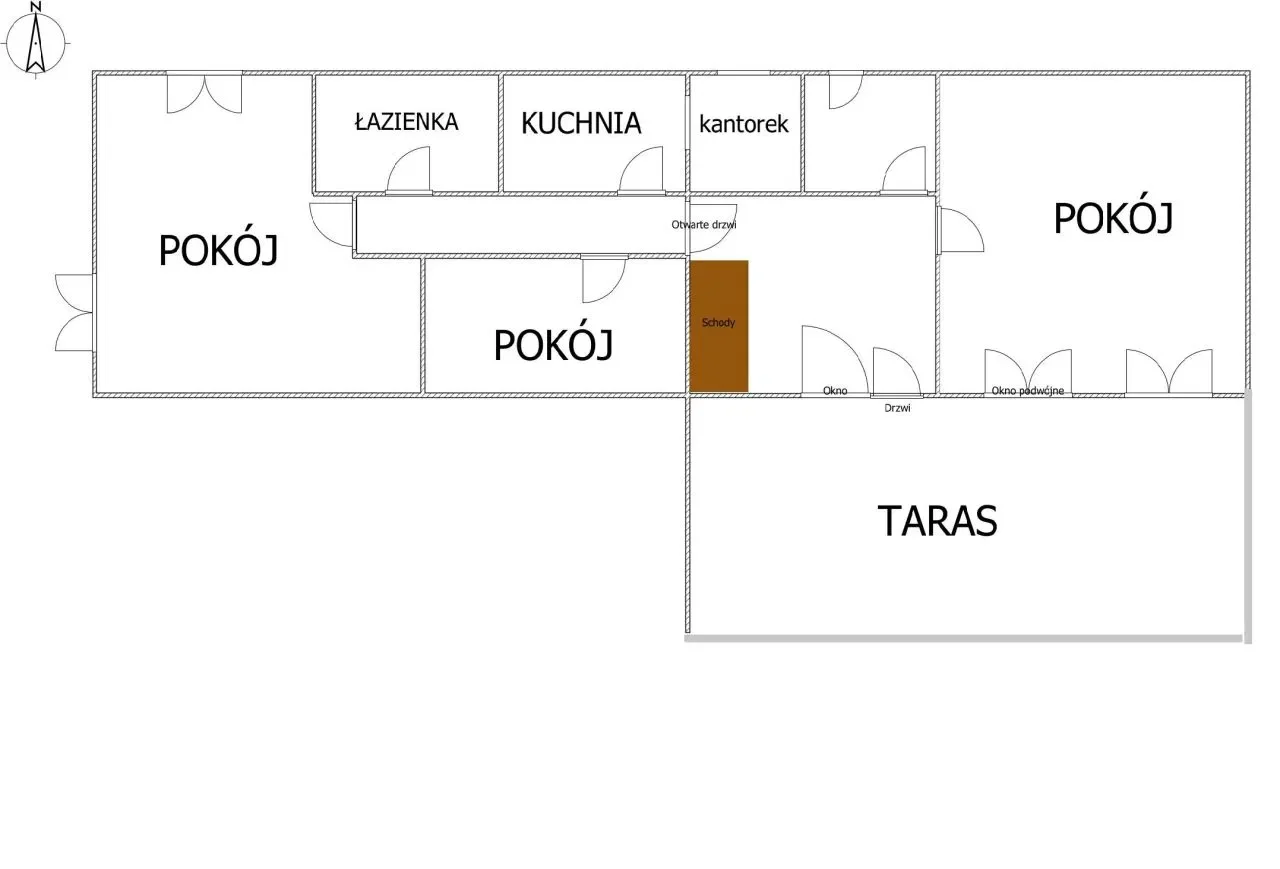 Mieszkanie, 114 m², Uścikowo - zdjęcie 3