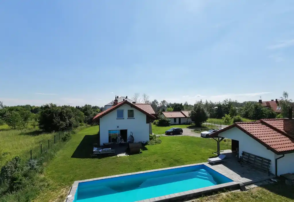 Wyjątkowy dom z basenem, sauną i jacuzzi | 3000 m² działki | Czosnów - zdjęcie 3