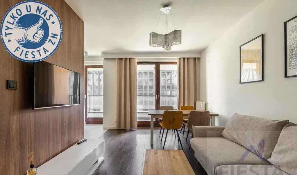 Blisko Metra/ Nowoczesne 2 pokoje+balkon+Parking