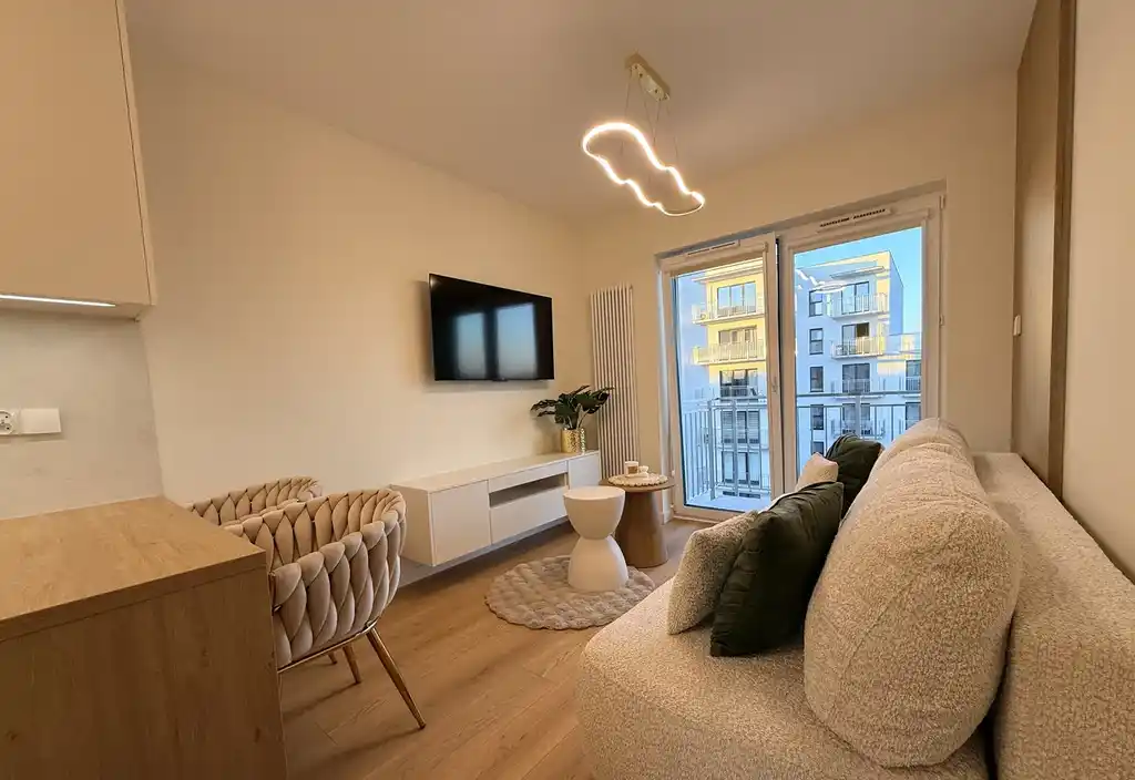 Nowoczesne mieszkanie z klimatyzacją | balkon | Osiedle Architektów | - zdjęcie 10