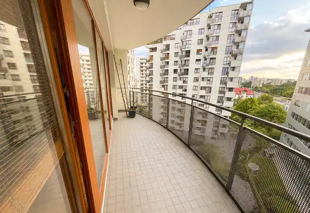 Mieszkanie 2-pokojowe 42m na Mokotowie z dużym balkonem 9m, Wyścigowa - zdjęcie 9