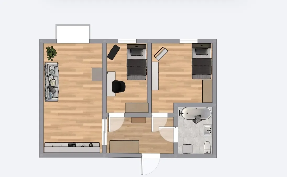 3 pokoje | Poznań | 45 m2 | od lipca - zdjęcie 10