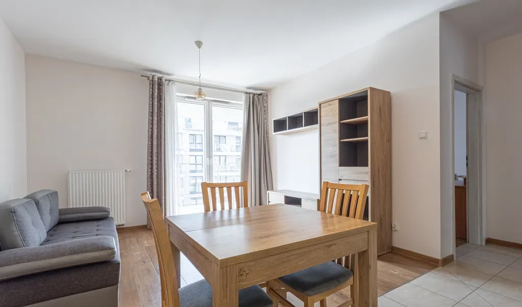 *Riverside* Zabłocie, 44 m2, 2 pokoje, balkon - zdjęcie 3