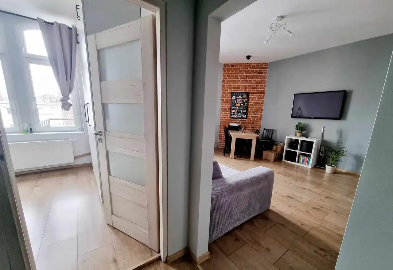 Wyjątkowe mieszkanie w Sercu Gliwic! 47m2 niebanalnego stylu! 2pok. - zdjęcie 4